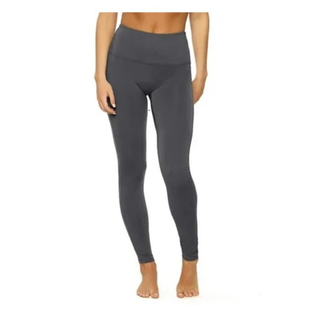 Felina Women's Super Soft High-Waist Lounge Leggings, Periscope Gray, XL